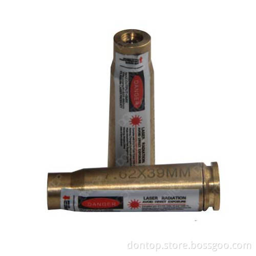 Tactical 7.62X39 Caliber Red Boresighter Laser Bore Sighter (BS002F)